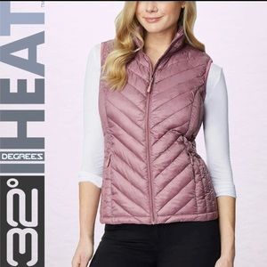 32 degree heat puffer vest